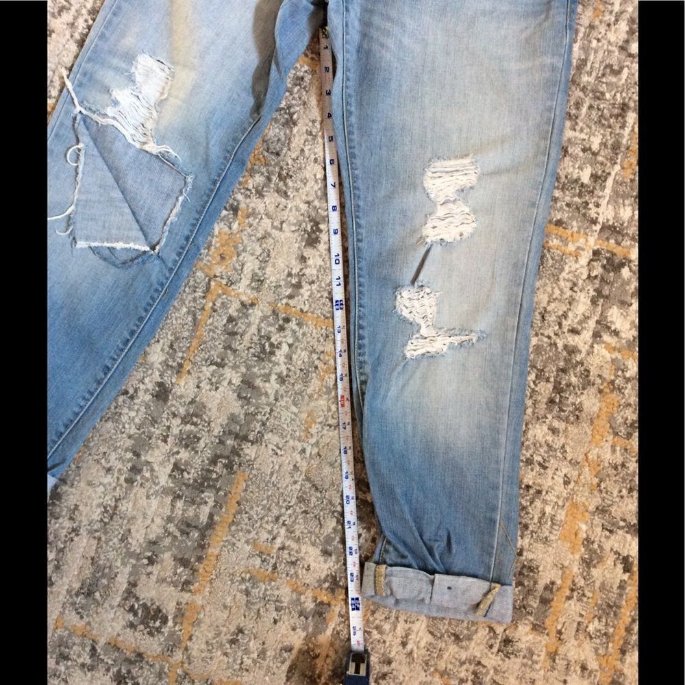 LEVI’S Y2K CUFFED BOYFRIEND JEANS! SIZE 7 - Picture 4 of 10